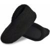 imageParlovable Womens Fur Bootie Slippers Fuzzy Warm Curly Faux Sherpa Slipper Winter Memory Foam with Faux Wool Fleece Lining Indoor Bedroom