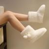 imageParlovable Womens Fuzzy Bootie Slippers Fluffy Plush Fleece Cute House Shoes Soft Memory Foam Winter Warm Indoor Booty Slippers