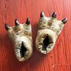 imageULTRAIDEAS Animal Paw Slippers for Women and Men Funny Claw Slippers for Adult and Kids Unisex Cute Costume House ShoesDinosaur Paw