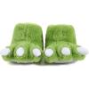 imageULTRAIDEAS Animal Paw Slippers for Women and Men Funny Claw Slippers for Adult and Kids Unisex Cute Costume House ShoesGreen Dinosaur Paw