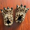 imageULTRAIDEAS Animal Paw Slippers for Women and Men Funny Claw Slippers for Adult and Kids Unisex Cute Costume House ShoesLeopard Paw