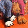 imageULTRAIDEAS Animal Paw Slippers for Women and Men Funny Claw Slippers for Adult and Kids Unisex Cute Costume House ShoesPanda Paw