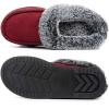 imageULTRAIDEAS Couples Suede Moccasin Memory Foam SlippersMen Size 910 Women Size 56