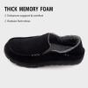 imageULTRAIDEAS Mens Austin Moccains Knit Slippers with Tie