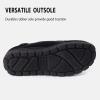 imageULTRAIDEAS Mens Austin Moccains Knit Slippers with Tie