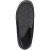 imageULTRAIDEAS Mens Carver Slippers Moc Loafer House Shoes Memory FoamKnit Black