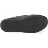 imageULTRAIDEAS Mens Carver Slippers Moc Loafer House Shoes Memory FoamKnit Black