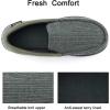 imageULTRAIDEAS Mens Carver Slippers Moc Loafer House Shoes Memory FoamSage Green