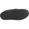 imageULTRAIDEAS Mens Carver Slippers Moc Loafer House Shoes Memory FoamTwill Grey