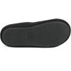 imageULTRAIDEAS Mens Comfy Memory Foam Slippers Indoor House Slippers for Men NonSlipBlack