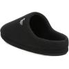 imageULTRAIDEAS Mens Comfy Memory Foam Slippers Indoor House Slippers for Men NonSlipBlack