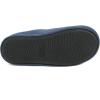 imageULTRAIDEAS Mens Comfy Memory Foam Slippers Indoor House Slippers for Men NonSlipDark Blue