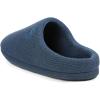 imageULTRAIDEAS Mens Comfy Memory Foam Slippers Indoor House Slippers for Men NonSlipDark Blue