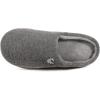 imageULTRAIDEAS Mens Comfy Memory Foam Slippers Indoor House Slippers for Men NonSlipDark Grey