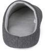 imageULTRAIDEAS Mens Comfy Memory Foam Slippers Indoor House Slippers for Men NonSlipGrey