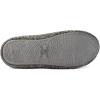 imageULTRAIDEAS Mens Comfy Memory Foam Slippers Indoor House Slippers for Men NonSlipGreyBlack
