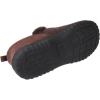 imageULTRAIDEAS Mens Cozy Memory Foam Slippers with Warm Fleece Lining WoolLike Blend Micro Suede House Shoes with Indoor Outdoor Rubber SoleCoffee