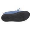 imageULTRAIDEAS Mens Luke Microsuede Moccasin Slippers with Tie Indoor OutdoorBlue