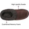 imageULTRAIDEAS Mens Nealon Moccasin Clog Slipper Slip on IndoorOutdoor House ShoesCoffee