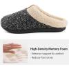 imageULTRAIDEAS Mens Slip On Slippers Sherpa Lined House Shoes with Memory Foam for Indoor Outdoor Machine WashableSleet