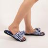 imageULTRAIDEAS Womens Eurytides Slide Slippers Memory Foam House ShoesBlue