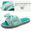 imageULTRAIDEAS Womens Eurytides Slide Slippers Memory Foam House ShoesGreen
