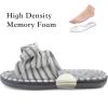 imageULTRAIDEAS Womens Eurytides Slide Slippers Memory Foam House ShoesLight Grey