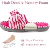 imageULTRAIDEAS Womens Eurytides Slide Slippers Memory Foam House ShoesRose Red