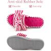 imageULTRAIDEAS Womens Eurytides Slide Slippers Memory Foam House ShoesRose Red