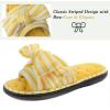 imageULTRAIDEAS Womens Eurytides Slide Slippers Memory Foam House ShoesYellow