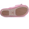 imageULTRAIDEAS Womens Fuzzy Slippers with Bow and Memory Foam Ladies Cute Slipon House Slippers for Indoor UsePurple