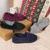 imageULTRAIDEAS Womens Grace Closed Back Slippers Memory Foam Loafer House Shoes with Rubber SoleBlack