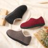 imageULTRAIDEAS Womens Indoor Loafer House Slippers with Memory Foam Ladies Warm Closed Back House Shoes with NonSlip Outdoor Rubber SoleBlack