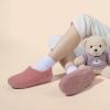 imageULTRAIDEAS Womens Indoor Loafer House Slippers with Memory Foam Ladies Warm Closed Back House Shoes with NonSlip Outdoor Rubber SoleTeddy Pink