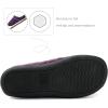 imageULTRAIDEAS Womens Indoor Terry Clog Slipper with Memory Foam SlipOn Ladies Comfy House Shoe with NonSlip Rubber SoleEggplant