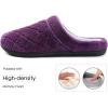 imageULTRAIDEAS Womens Indoor Terry Clog Slipper with Memory Foam SlipOn Ladies Comfy House Shoe with NonSlip Rubber SoleEggplant
