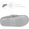 imageULTRAIDEAS Womens Indoor Terry Clog Slipper with Memory Foam SlipOn Ladies Comfy House Shoe with NonSlip Rubber SoleMedium Grey