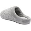 imageULTRAIDEAS Womens Indoor Terry Clog Slipper with Memory Foam SlipOn Ladies Comfy House Shoe with NonSlip Rubber SoleMedium Grey