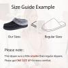 imageULTRAIDEAS Womens Memory Foam House Slippers with Hard Bottom Fur Lined House Shoes with NonSlip Rubber Sole for Indoor ampamp OutdoorBlack