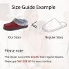 imageULTRAIDEAS Womens Memory Foam House Slippers with Hard Bottom Fur Lined House Shoes with NonSlip Rubber Sole for Indoor ampamp OutdoorMoc Red