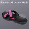 imageULTRAIDEAS Womens Memory Foam Slide Slippers Slipon Open Toe Cross Brand House Shoes with AntiSkid Rubber Sole