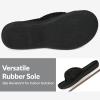 imageULTRAIDEAS Womens Popcorn Flip Flop House Slipper with Memory FoamBlack