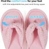 imageULTRAIDEAS Womens Popcorn Flip Flop House Slipper with Memory FoamPink