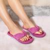 imageULTRAIDEAS Womens Popcorn Flip Flop House Slipper with Memory FoamPurple