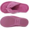 imageULTRAIDEAS Womens Popcorn Flip Flop House Slipper with Memory FoamPurple