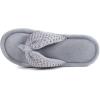 imageULTRAIDEAS Womens Popcorn Flip Flop House Slipper with Memory FoamSleet