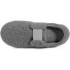 imageULTRAIDEAS Womens Soft Curly Fleece Closed Back Indoor Slippers House Slippers for Women With ElasticGrey