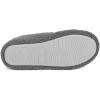 imageULTRAIDEAS Womens Soft Curly Fleece Closed Back Indoor Slippers House Slippers for Women With ElasticGrey