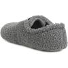 imageULTRAIDEAS Womens Soft Curly Fleece Closed Back Indoor Slippers House Slippers for Women With ElasticGrey