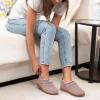 imageULTRAIDEAS Womens Warm Slippers with Back Ladies Slippers for Winter Cosy Bootie Furry SlipperBeige